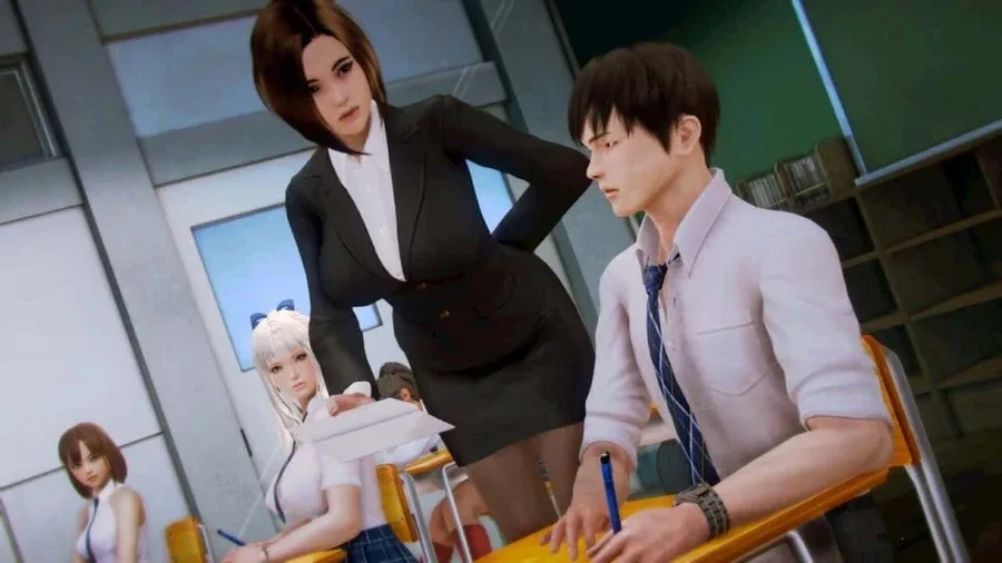 二次元老婆学院_Waifu Academy 操作界面 内容截图